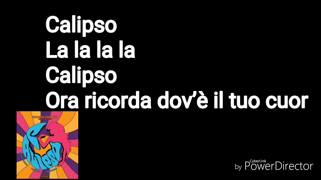 Calipso- Charlie Charles(with Dardust) [ft.Sfera Ebbasta,Mahmood,Fabri Fibra]