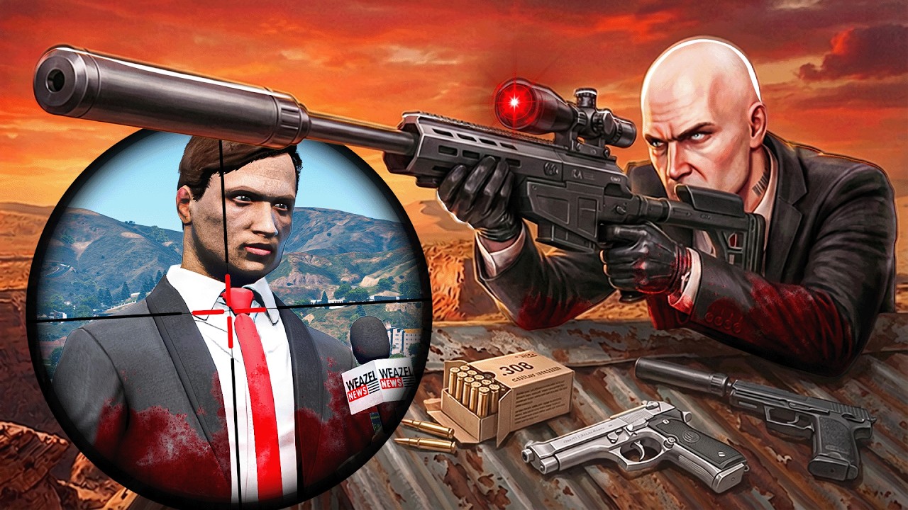 Spędziłem 96h jako REALISTYCZNY HITMAN😲