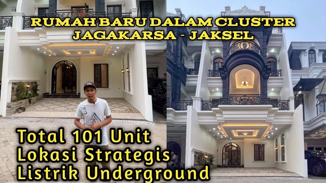 Rumah Mewah Baru Dalam Cluster Besar Di Jagakarsa Jakarta Selatan 