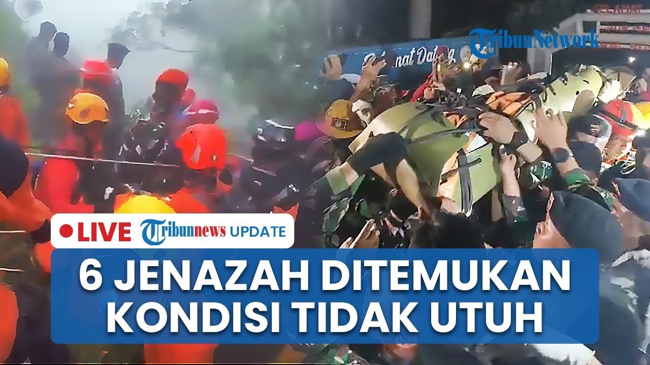 🔴LIVE UPDATE: 9 Korban Pesawat ATR 42-500 Ditemukan, 6 Dalam Kondisi Tidak Utuh