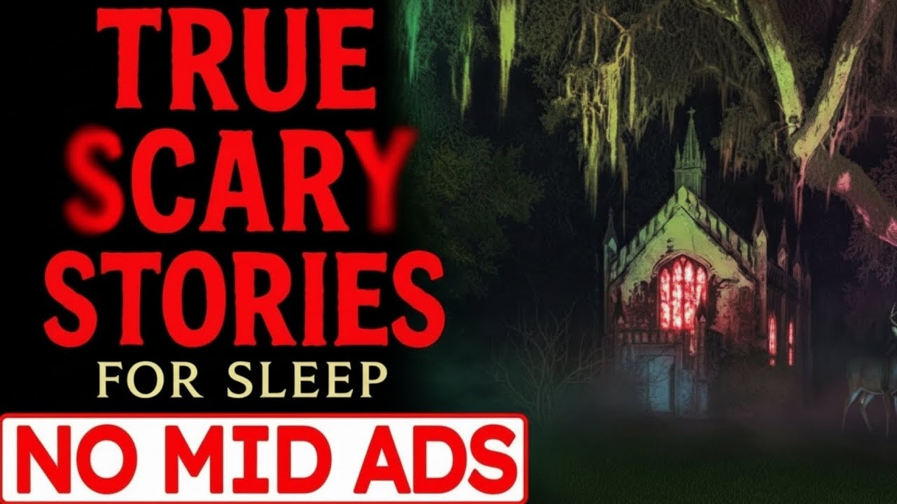 NO ADS 🛑 2 HOURS of TRUE Scary Stories for Sleep | Gentle Rain Sounds | Black Screen | Vol 19