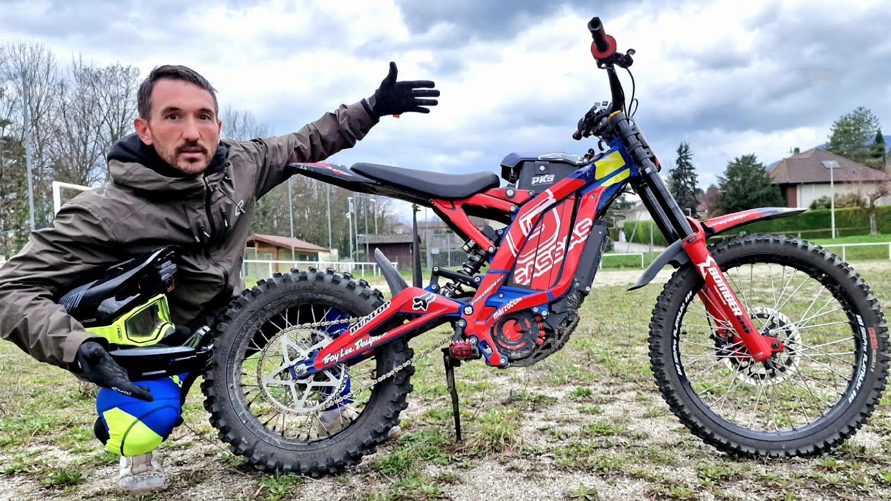 JE TESTE SA SUR-RON MODIFIÉE !!!  ⚡️🏍(elle arrache🔥😱)