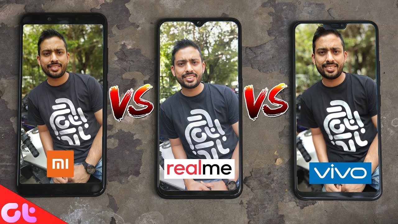 Realme 2 Pro vs Vivo V9 Pro vs Mi A2 CAMERA TEST Comparison | GT Hindi