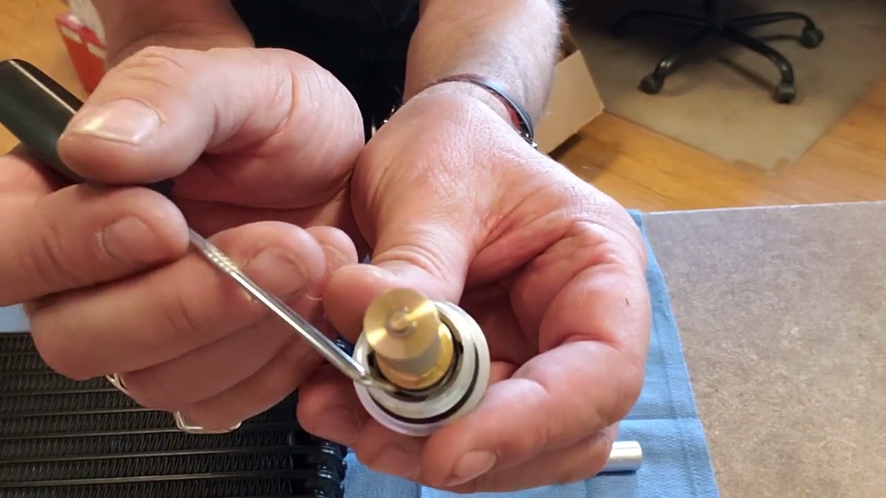 Installing Atkins Designed Oil Cooler Thermal Pellet