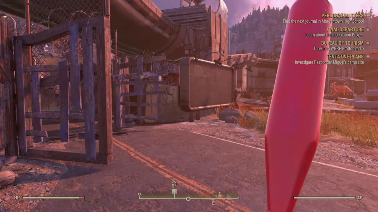 Fallout 76:  I have a wiffle bat and I'm not afraid to use it