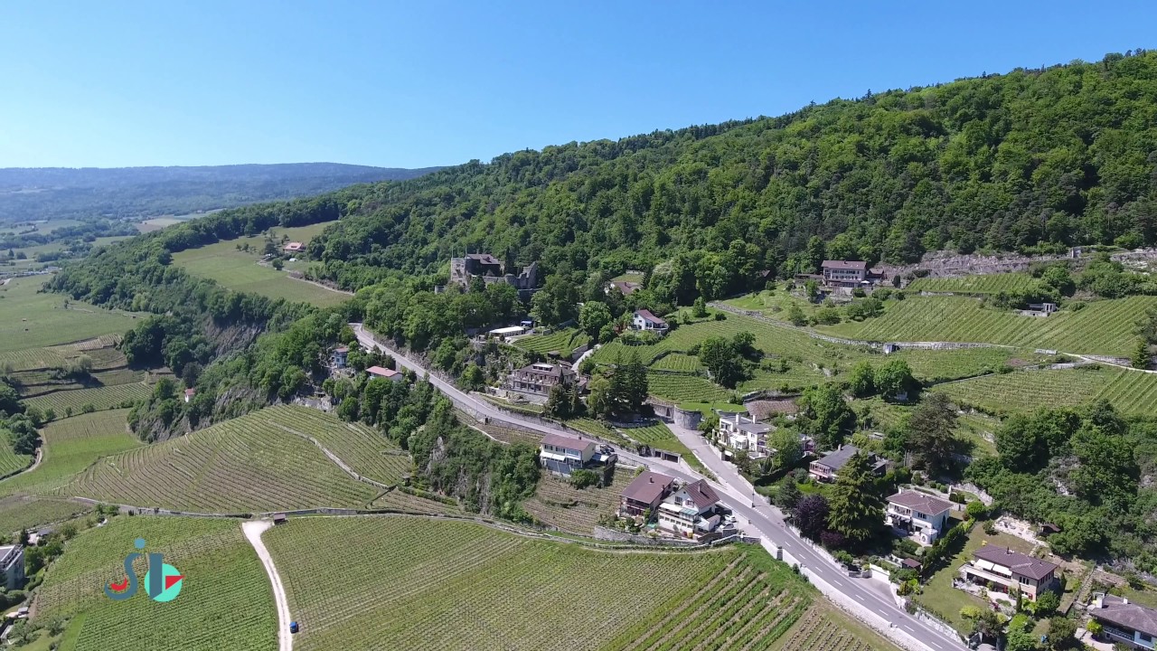 Château La Neuveville - Castle La Neuveville - Switzerland 4k