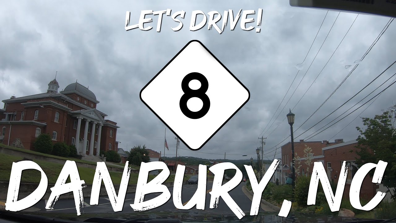 Danbury, North Carolina | Small Town NC Highway 8 Drive | Virtual NC Road Trip | Recreation Hot Spot