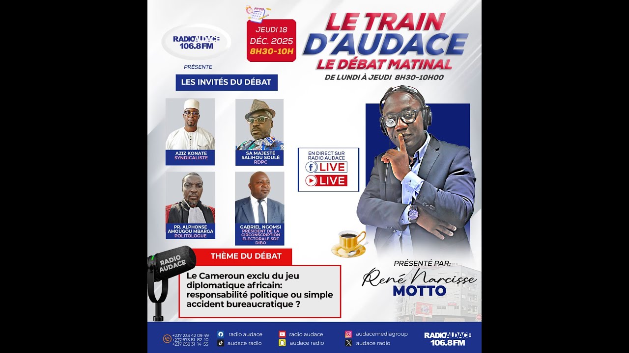LE TRAIN D AUDACE  💚❤️💛   !!! – Édition  du 18 décembre 2025