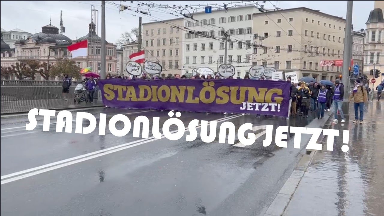 Demo der Austria Salzburg | STADIONLÖSUNG JETZT! | Sascha on Tour
