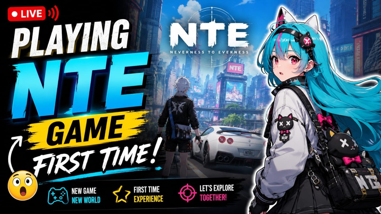 Playing NTE First Time  l NTE Live l Hindi l English.