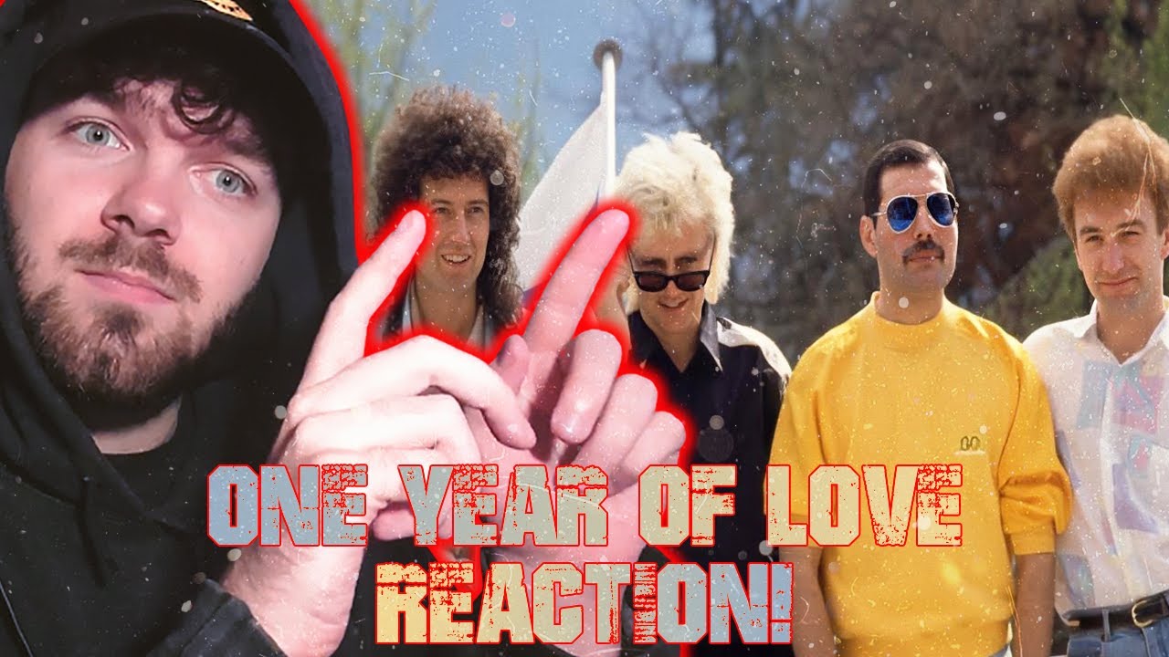 Queen - One Year Of Love (Official Lyric Video) REACTION!