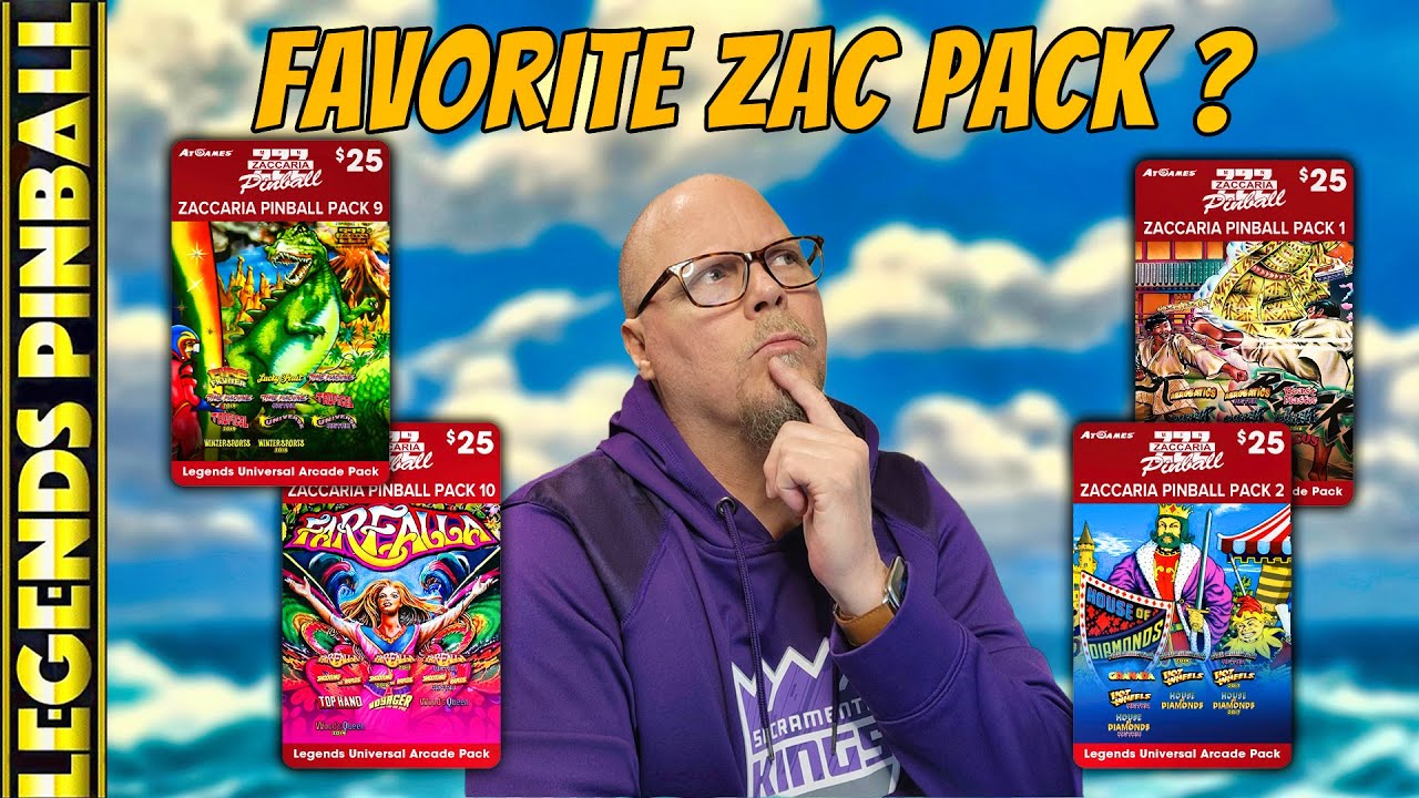 My Favorite Zaccaria Pinball Pack for Legends Pinball