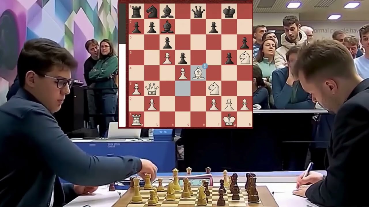 Double Checkmate Shock! Erdogmus vs Fedoseev | Round 12 Tata Steel Masters 2026 #chess #chessgame