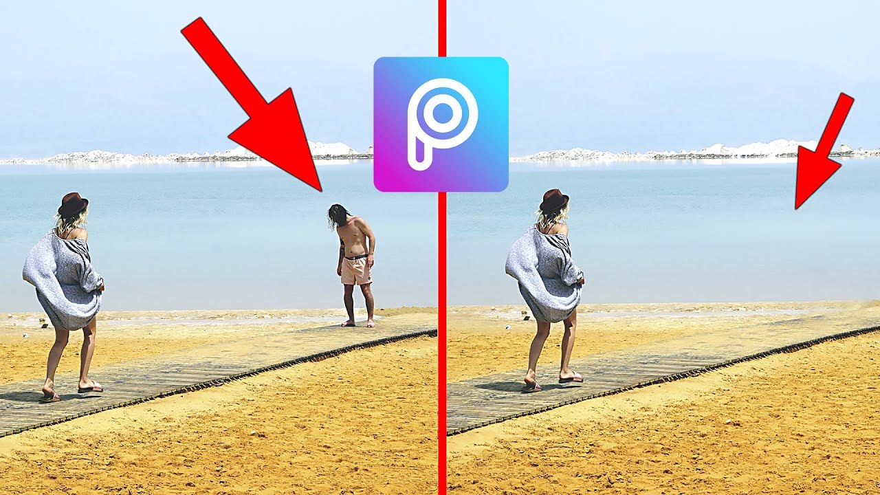 Cómo QUITAR a UNA PERSONA de una FOTO con PicsArt | TecnoMania