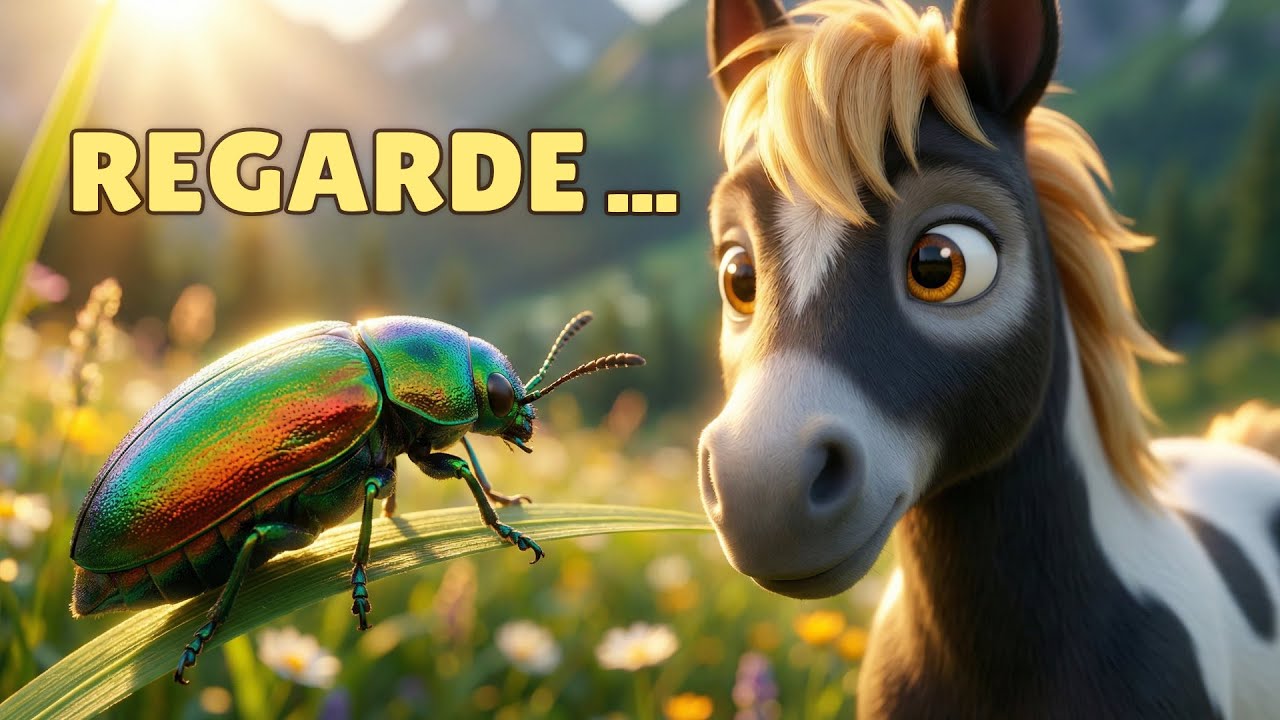Banjo le Cheval Sauvage | Je Vois de Petites Merveilles 🔍 | Histoire pour Enfants | Ép 3