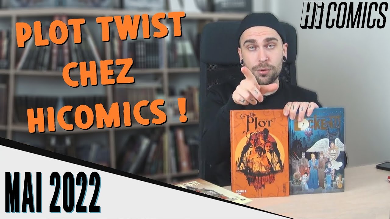 Nouveau Locke & Key, Sandman & The Plot chez HiComics (& du teasing ! 🤫) - Mai 2022