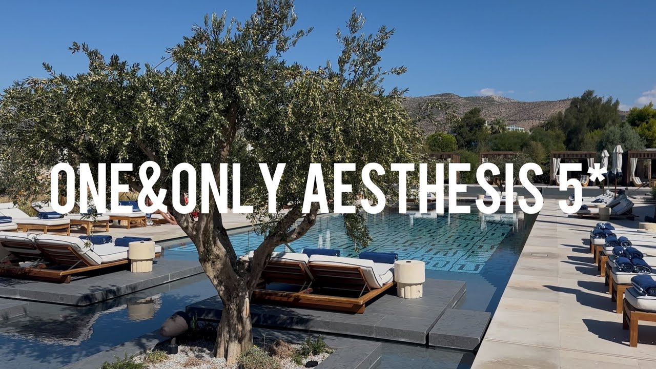 Best of Greece. One and only Aesthesis 5* - luxury hotel in Athens in 4k