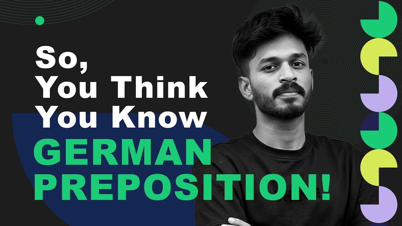So You Think You Know German Prepositions? | Fill in the Blanks Quiz (Malayalam)