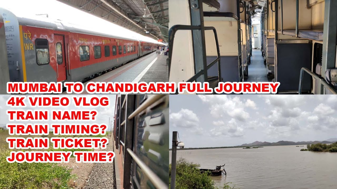 MUMBAI TO CHANDIGARH TRAIN JOURNEY TICKET PRICE PASCHIM EXPRESS (12925) | FULL | VLOG |SASATRAVELSIN