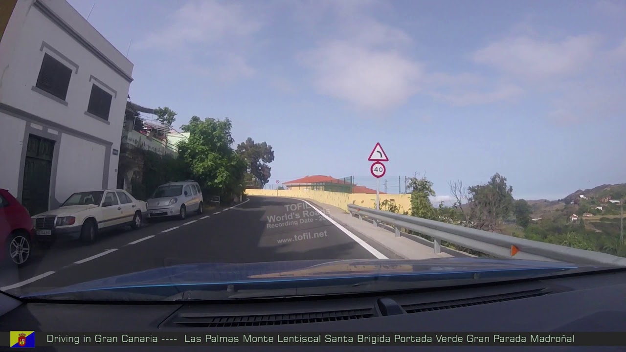 775 Driving in Gran Canaria Madroñal - Vega de San Mateo - Las Lagunetas - Cruz de Tejeda