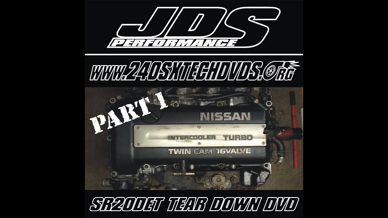 How to | Nissan SR20DET | Motor Engine Tear Down | S13 S14 S15 240sx 200sx 180sx SR20