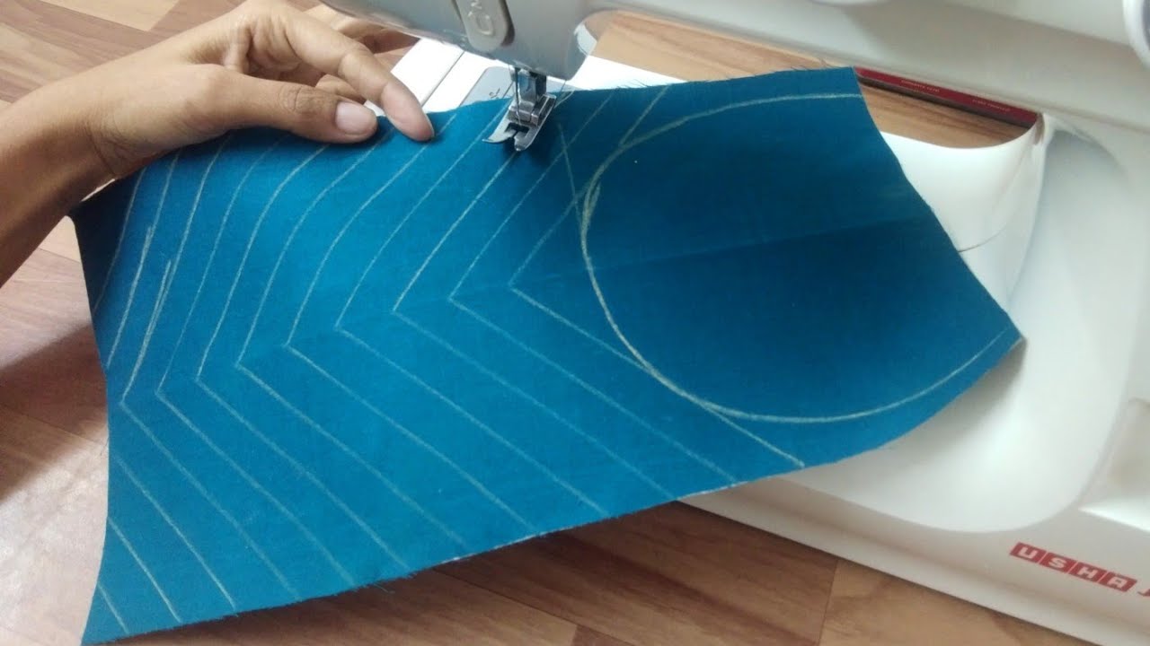 Party wear neck design making in very easy way