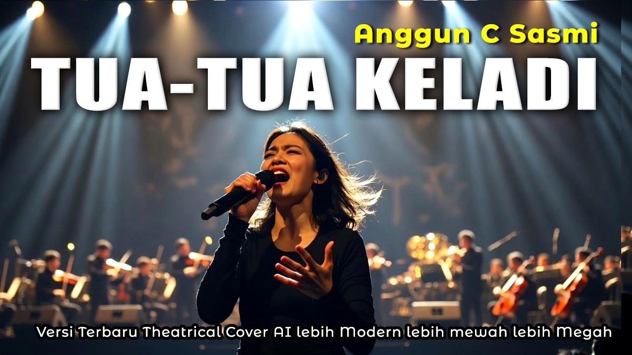 Tua-Tua Keladi - Anggun C. Sasmi (AI Cover) | Nostalgia Rock 90an Versi Baru!