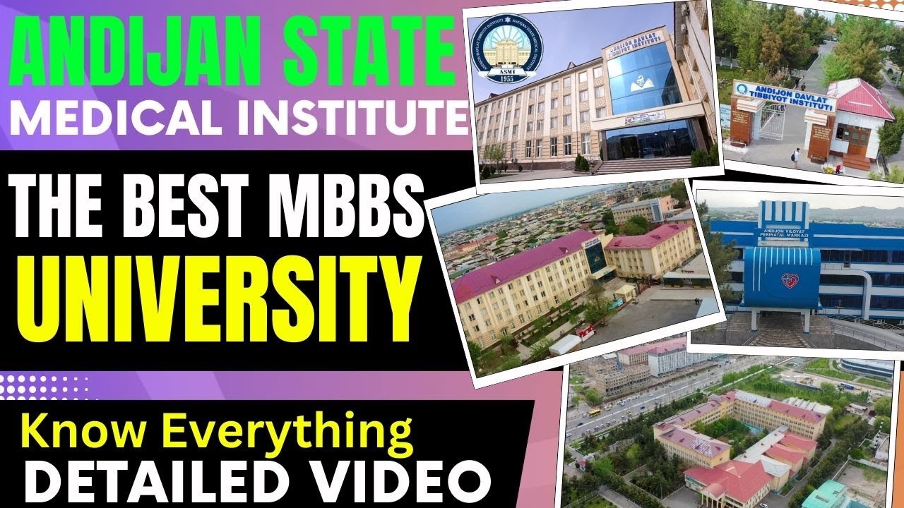 Andijan State Medical Institute Detailed Video Best Medical University For MBBS Abroad Uzbekistan