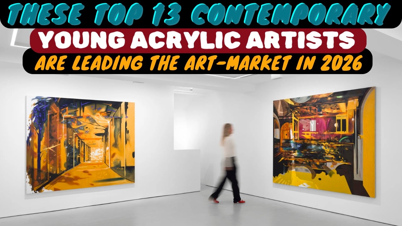 WHY THESE TOP 13 CONTEMPORARY ACRYLIC ARTISTS UNDER 30 ARE LEADING THE ARRT MARKET IN 2026