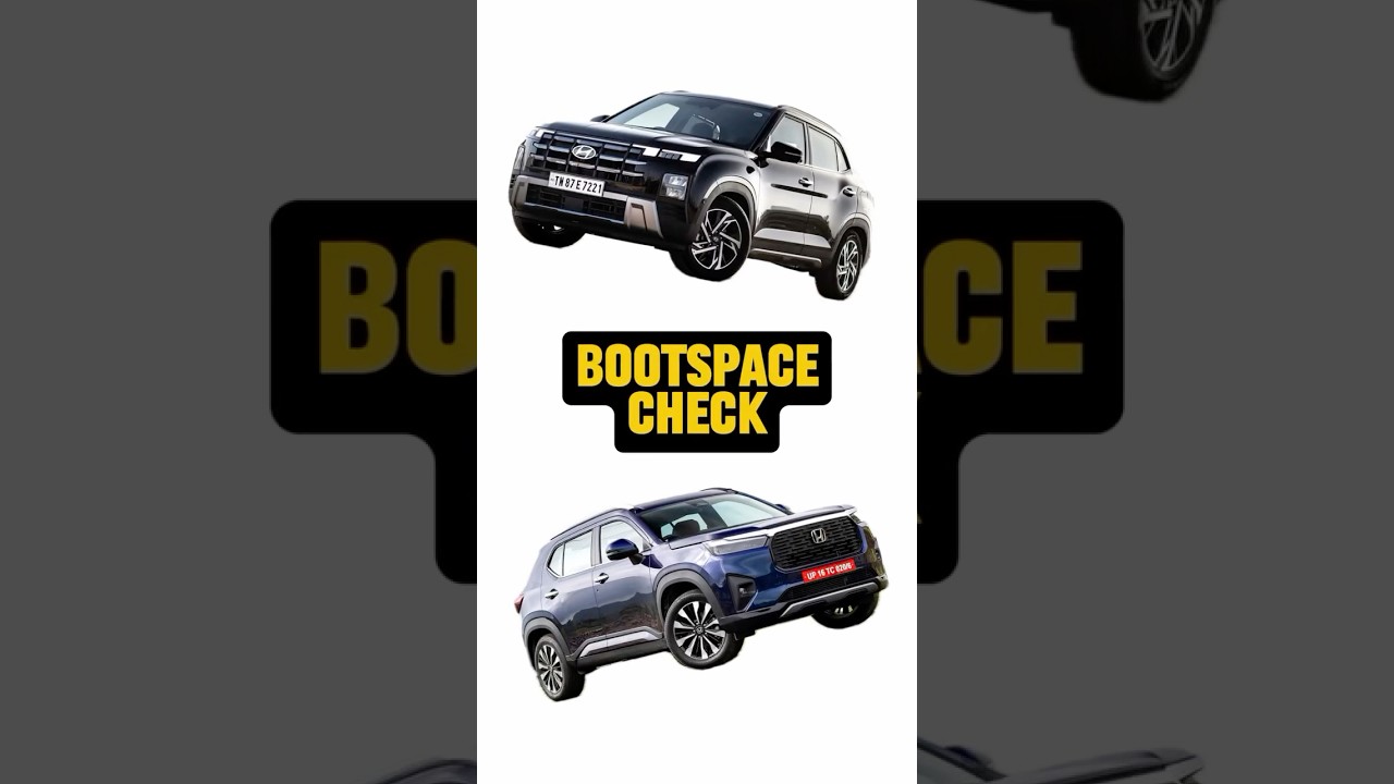CRETA vs ELEVATE: BOOTSPACE CHECK!