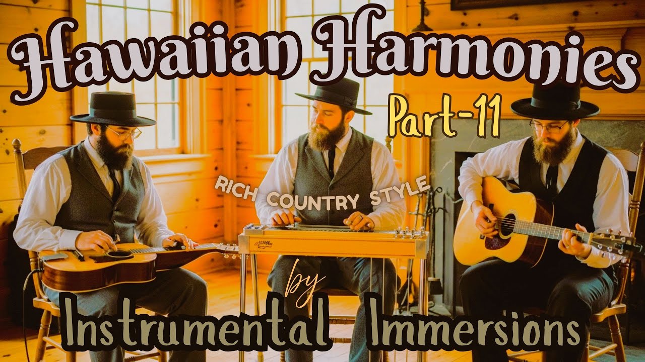 Hawaiian Harmonies (Part 11) | Instrumental Immersions | Serene Hawaiian, Pedal & Lap Steel Guitars