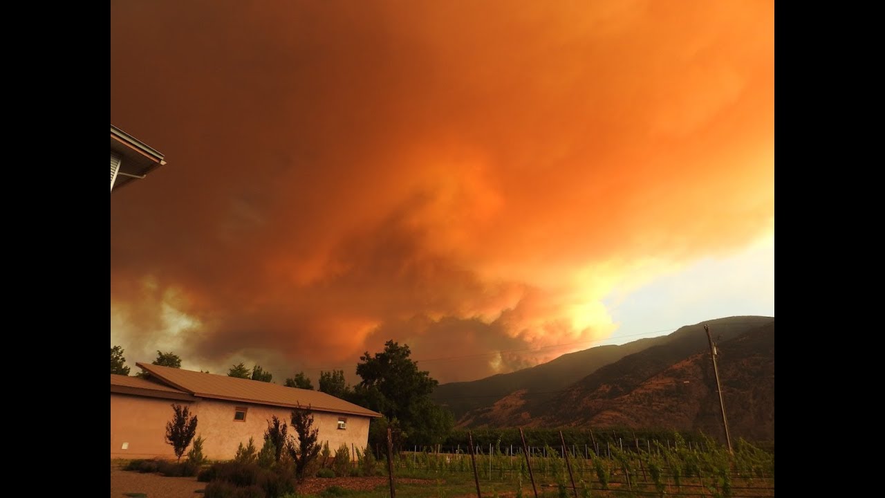 Wildfires burn across B.C.'s Okanagan Valley