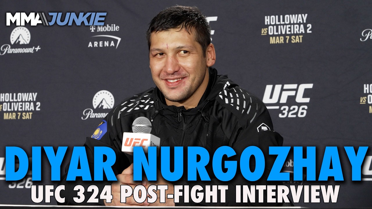 Diyar Nurgozhay comments on Herb Dean's refereeing and fouls | UFC 326