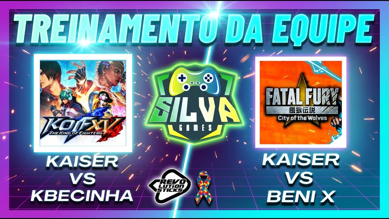 KOFXV E FF: COTW - KAISER VS KBECINHA E BENI X