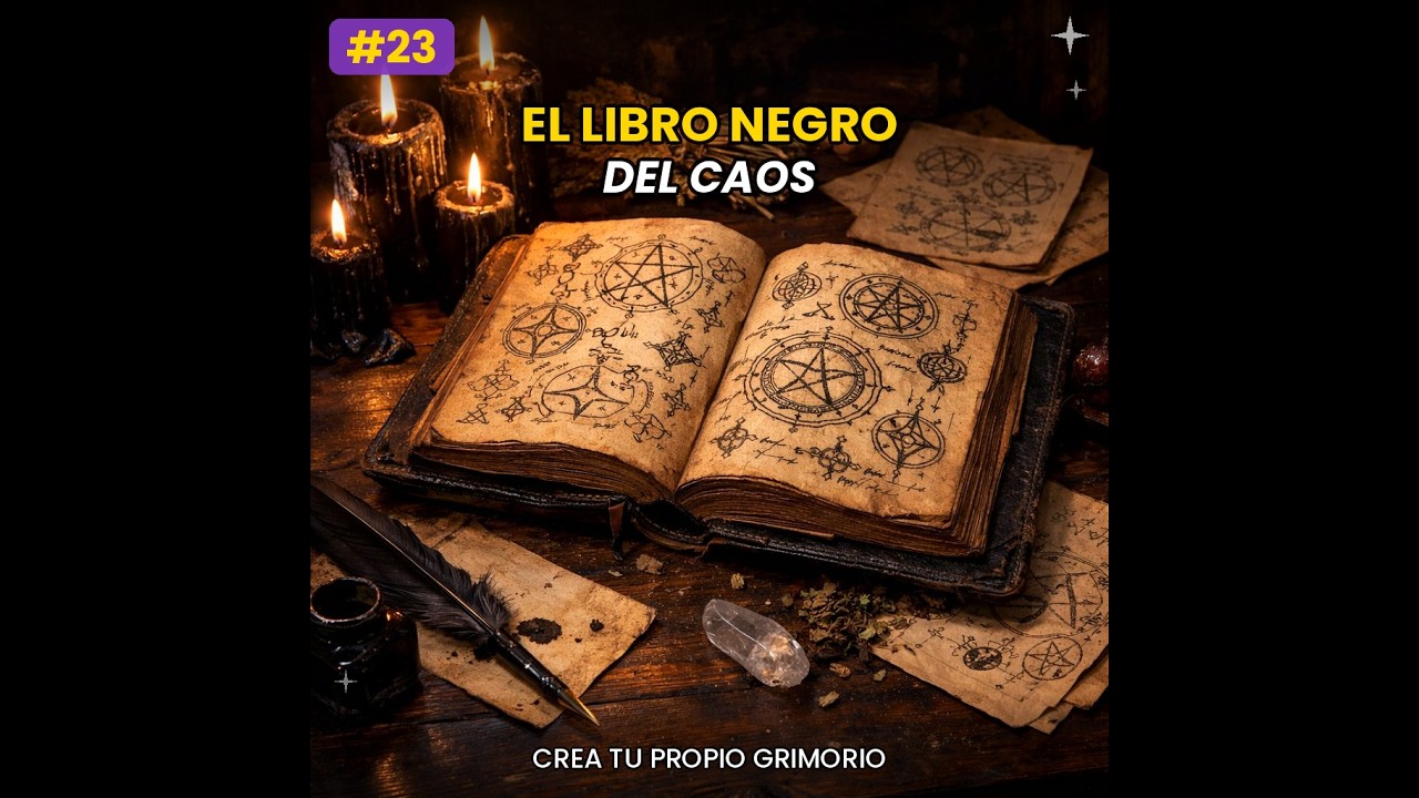 #23 - El Libro Negro del Caos: Cómo Crear Tu Propio Grimorio Personal