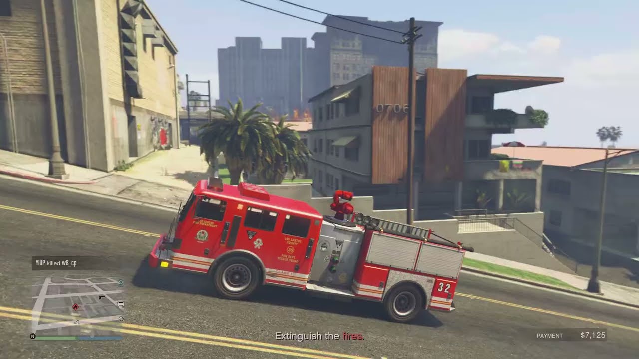 Grand Theft Auto V Online | This House caught fire 🔥 #grandtheftauto 