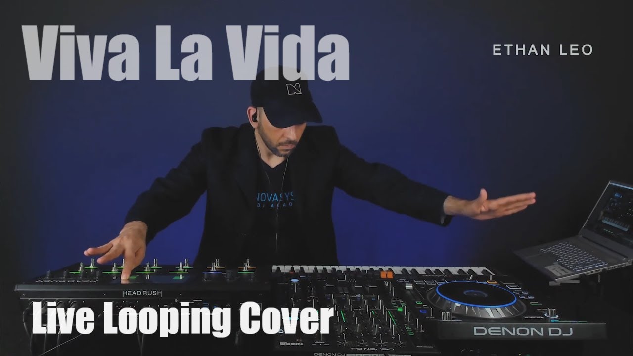Coldplay - Viva La Vida (Live looping cover by Ethan Leo) 