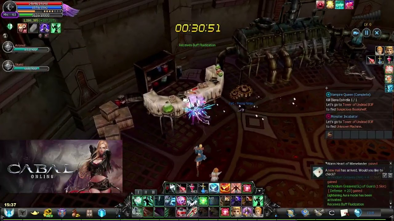 CABAL ONLINE EU -   Tower Of the Undead B3F [FA]