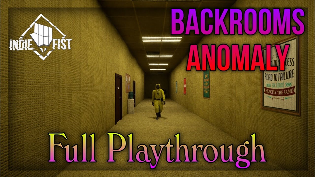 Full Playthrough game ► Backrooms Anomaly