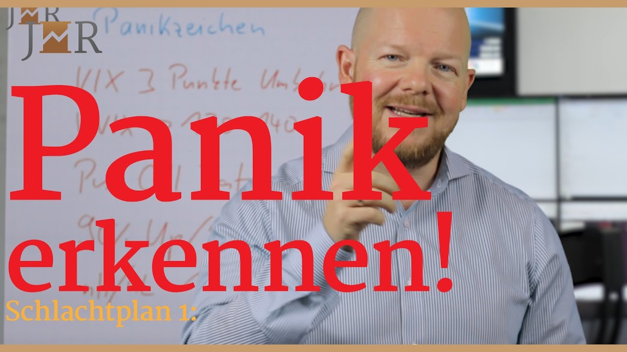 Mein Schlachtplan - Punkt 1 - Panik erkennen