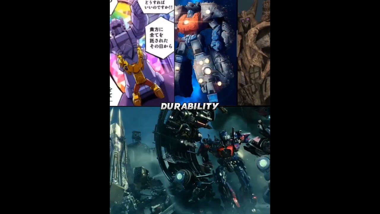 Optimus Dotm With Matrix + no plot Armour Vs Unicron Tfp And Primus Tfp And The One #transformers