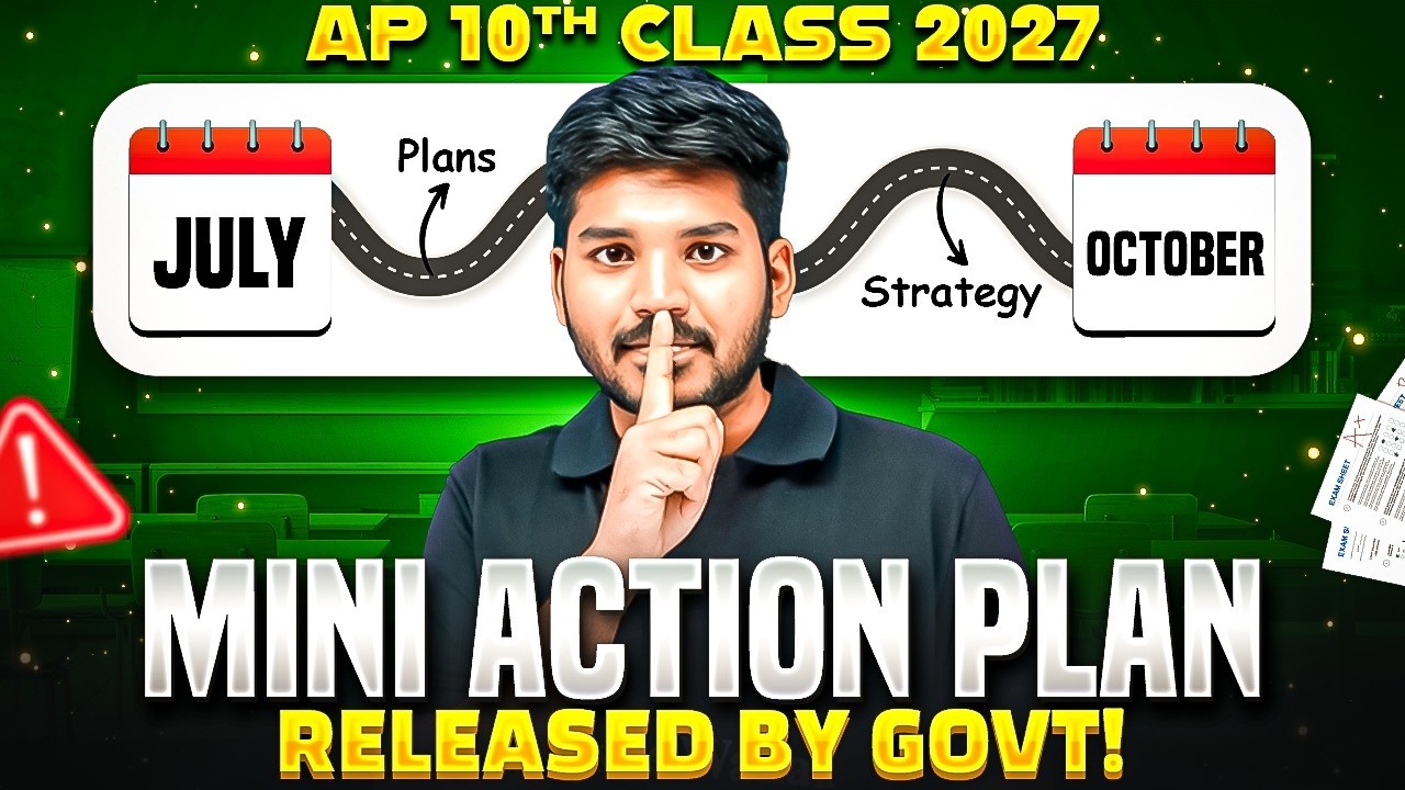AP 10th Class 2027 Mini Action Plan | Government Released July&ndash;October Plan Explained