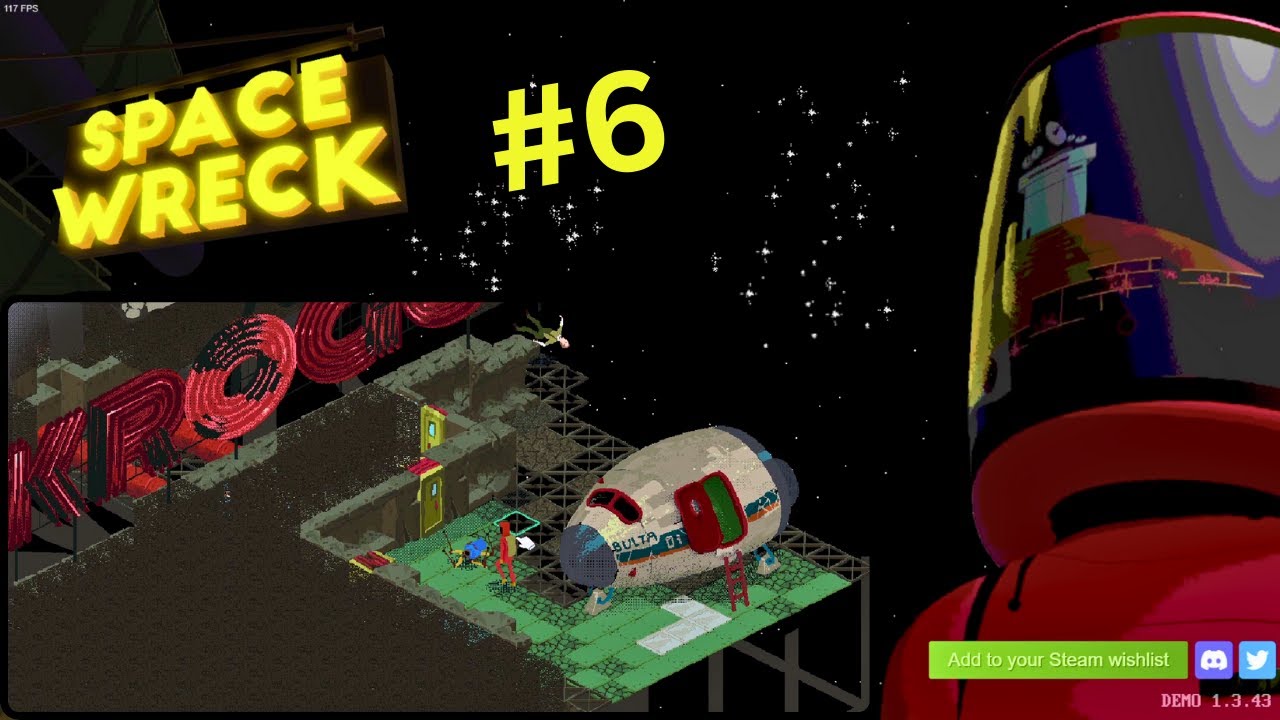 Let's Look Space Wreck Demo #6 Fuel Secured! - Gameplay SciFi CRPG Released Oct 2023