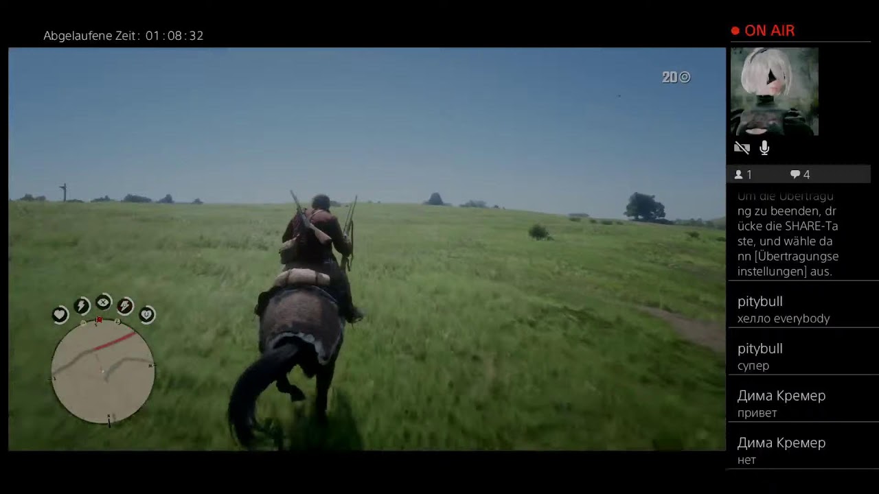 Red Dead Redemption 2 Stream PS4