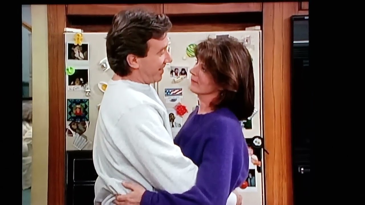 Tim Allen Home Improvement Tim and Jill talk honestly to each other and both kisses bloopers👩&zwj;❤️&zwj;💋&zwj;👨