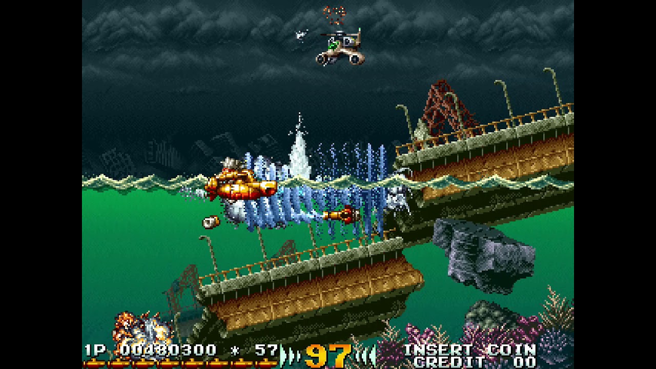 Kaitei Daisensou 海底大戦争 Arcade cheat アーケード チート ノーミス 最速 Fastest TAS