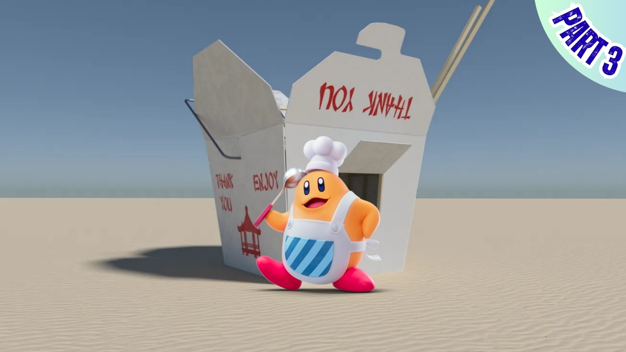 The Chef and the Chinese Take-Out Container - Air Ride Part 3 | Kirby Air Riders