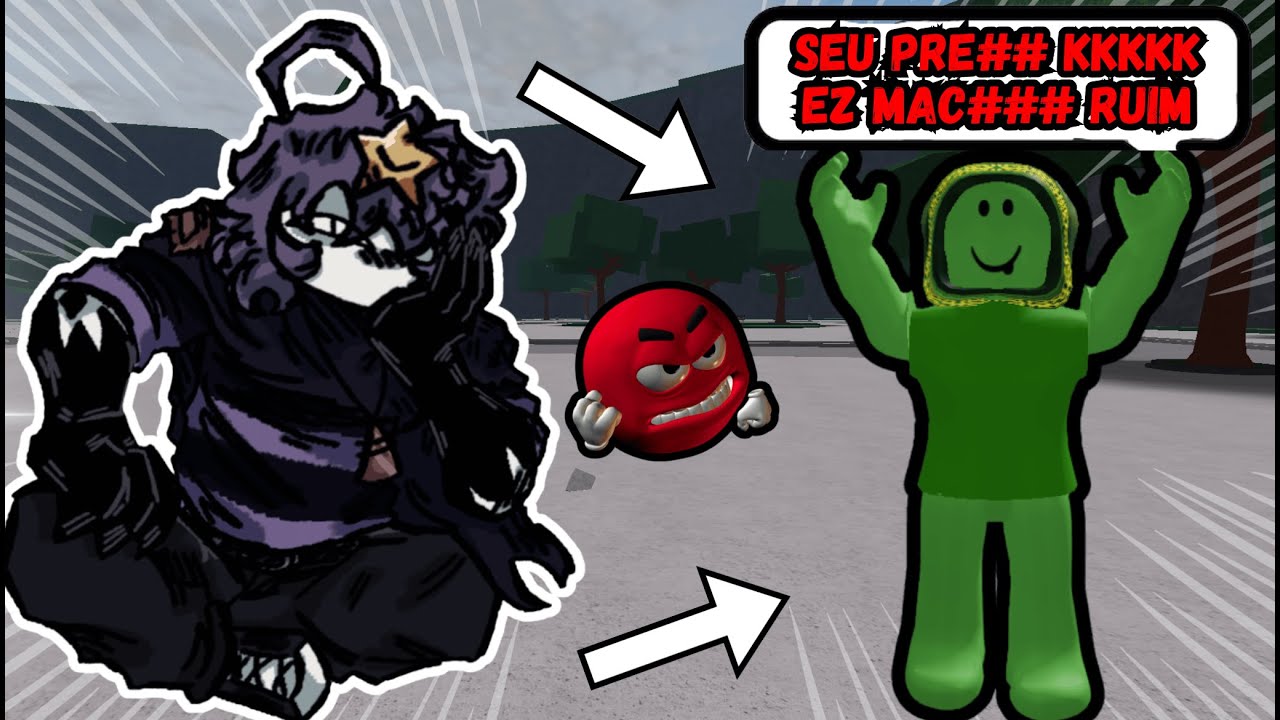 DESTRUI UM TÓXICO RACISTA QUE JOGA GROW A GARDEN  KKKKKKK / NO THE STRONGEST BATTLEGROUNDS!