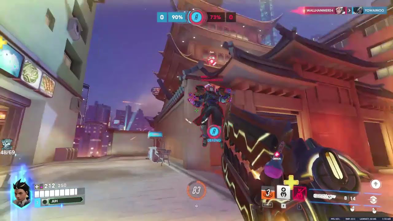 POTG! IDDQD PRO ILLARI GAMEPLAY OVERWATCH NEW UPDATE