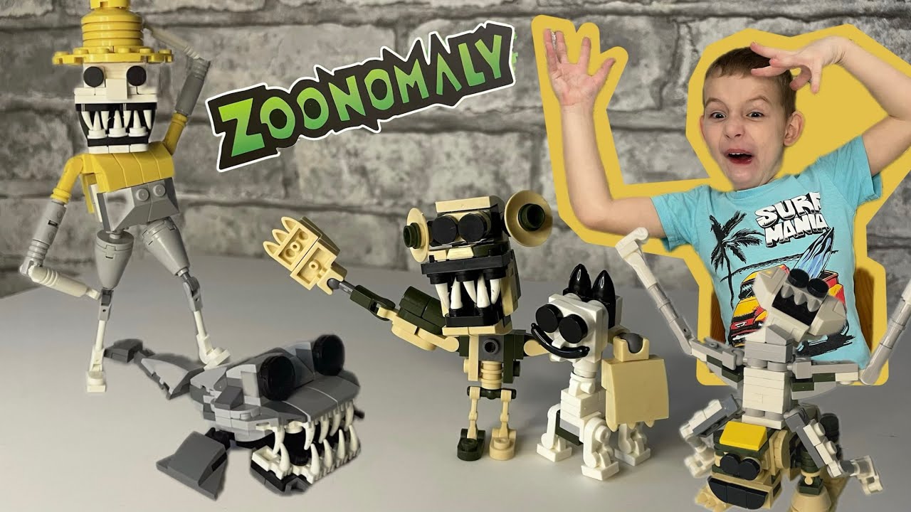 Конструктор Лего ЗООНОМАЛИЯ ( Lego ZOONOMALY) Хобби Ди 